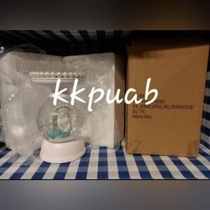 Bath & Body Works Water Globe Mermaid 3-Wick Candle Pedestal